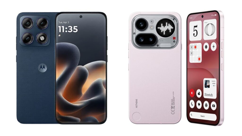 MOTO EDGE 70 PRO VS NOTHING 4A PRO