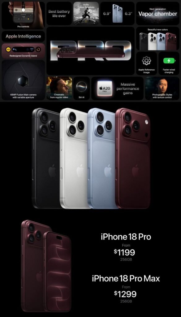 iPhone 18 pro 